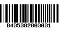 Código de Barras 8435382803031