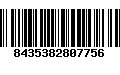 Código de Barras 8435382807756