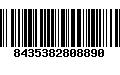 Código de Barras 8435382808890