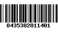 Código de Barras 8435382811401