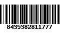 Código de Barras 8435382811777