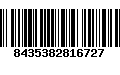 Código de Barras 8435382816727