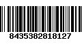 Código de Barras 8435382818127