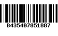 Código de Barras 8435407851887