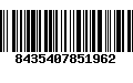 Código de Barras 8435407851962