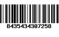 Código de Barras 8435434307258