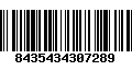 Código de Barras 8435434307289