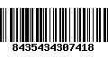 Código de Barras 8435434307418