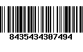 Código de Barras 8435434307494