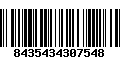 Código de Barras 8435434307548