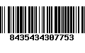 Código de Barras 8435434307753