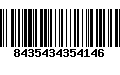 Código de Barras 8435434354146