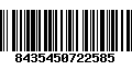 Código de Barras 8435450722585