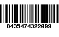 Código de Barras 8435474322099