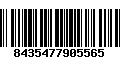 Código de Barras 8435477905565