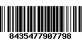Código de Barras 8435477907798