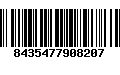 Código de Barras 8435477908207