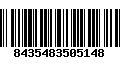 Código de Barras 8435483505148