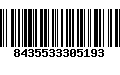 Código de Barras 8435533305193