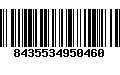 Código de Barras 8435534950460