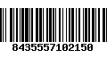 Código de Barras 8435557102150