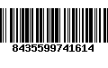 Código de Barras 8435599741614