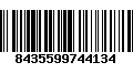 Código de Barras 8435599744134