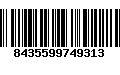 Código de Barras 8435599749313