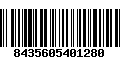 Código de Barras 8435605401280