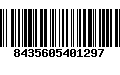 Código de Barras 8435605401297