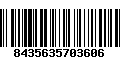 Código de Barras 8435635703606