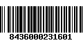 Código de Barras 8436000231601