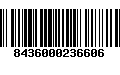 Código de Barras 8436000236606