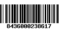 Código de Barras 8436000238617