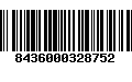 Código de Barras 8436000328752