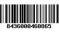 Código de Barras 8436000460865