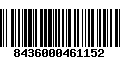 Código de Barras 8436000461152