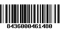 Código de Barras 8436000461480