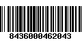 Código de Barras 8436000462043