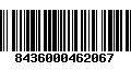 Código de Barras 8436000462067
