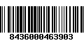 Código de Barras 8436000463903