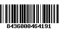 Código de Barras 8436000464191