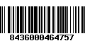 Código de Barras 8436000464757