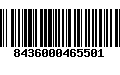 Código de Barras 8436000465501