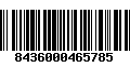 Código de Barras 8436000465785