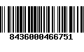 Código de Barras 8436000466751