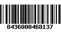 Código de Barras 8436000468137