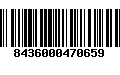 Código de Barras 8436000470659