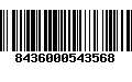 Código de Barras 8436000543568