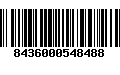 Código de Barras 8436000548488